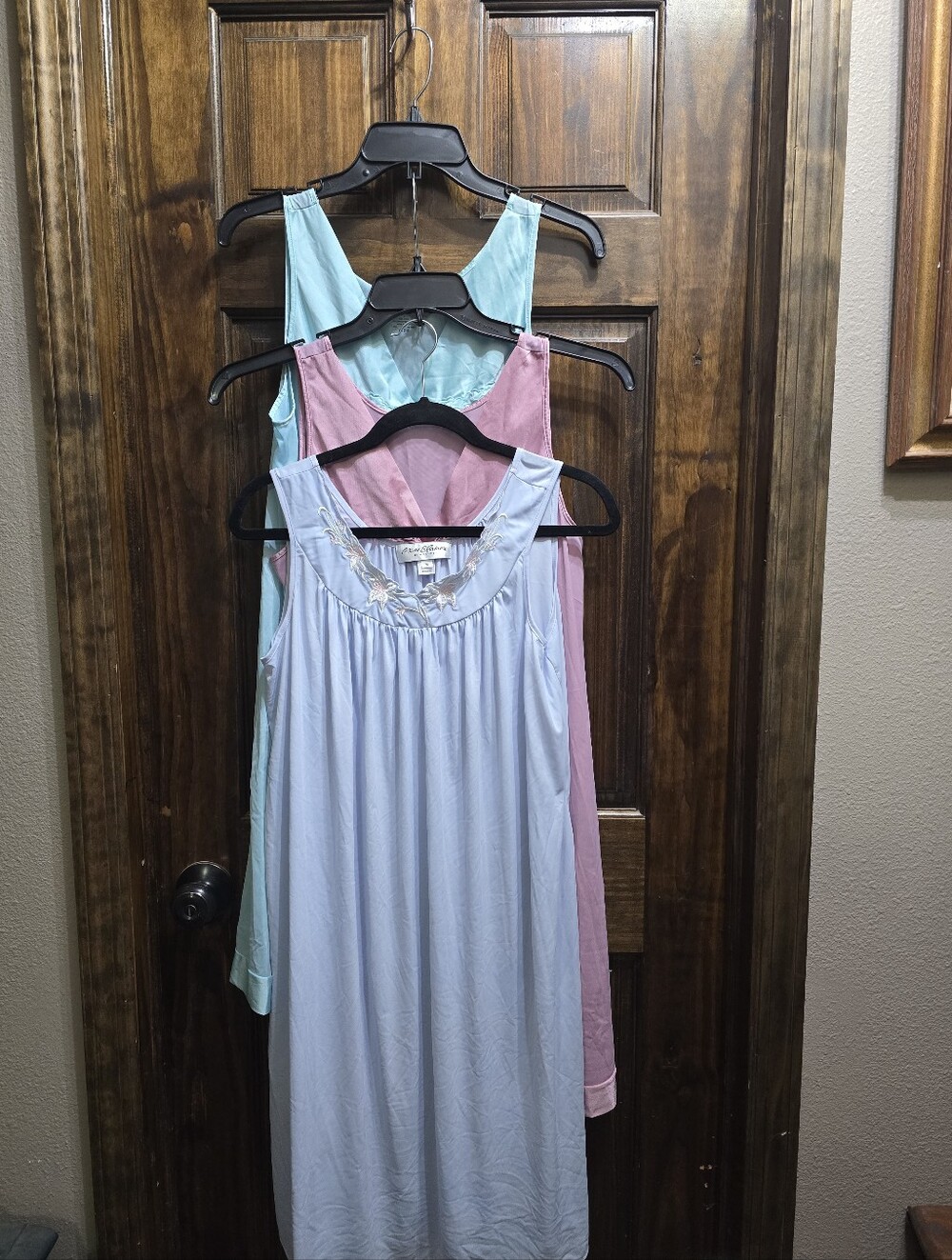 Lot Of 3 Ladies Sleeveless Nightgowns